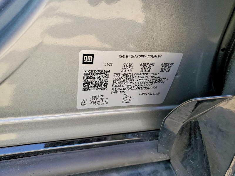 63902256 :رقم المزاد ، KL4AMDSLXRB006956 vin ، 2024 Buick Encore Gx مزاد بيع