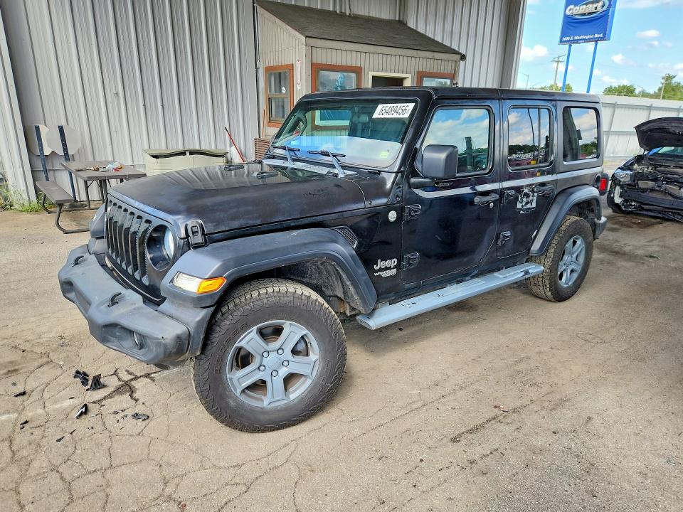 65489456 :رقم المزاد ، 1C4HJXDN2KW604535 vin ، 2019 Jeep Wrangler Unlimited مزاد بيع