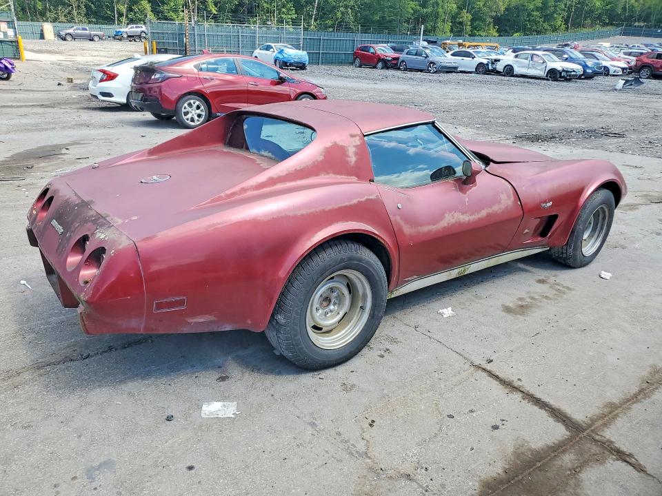 66540276 :رقم المزاد ، 1Z37L7S432548 vin ، 1977 Chevrolet Corvette مزاد بيع