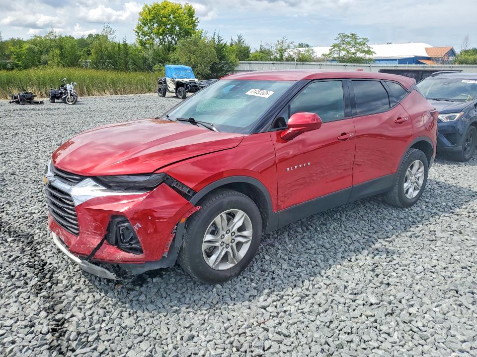 61455006 :رقم المزاد ، 3GNKBCR43NS120070 vin ، 2022 Chevrolet Blazer مزاد بيع