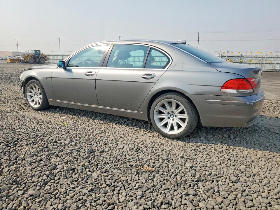 2006 Bmw 750 მანქანა იყიდება აუქციონზე, vin: WBAHN83596DT28199, აუქციონის ნომერი: 63576756