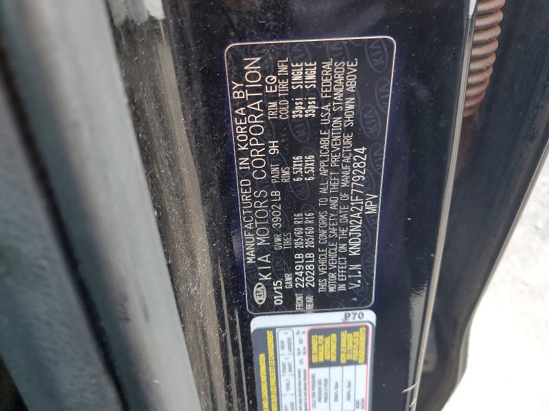 Продажа на аукционе авто 2015 Kia Soul, vin: KNDJN2A21F7792824, номер лота: 63126766