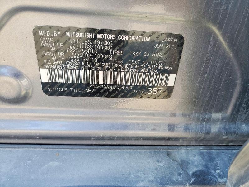 Aukcja sprzedaży 2017 Mitsubishi Outlander Sport, vin: JA4AR3AW0HZ064099, numer aukcji: 63738316