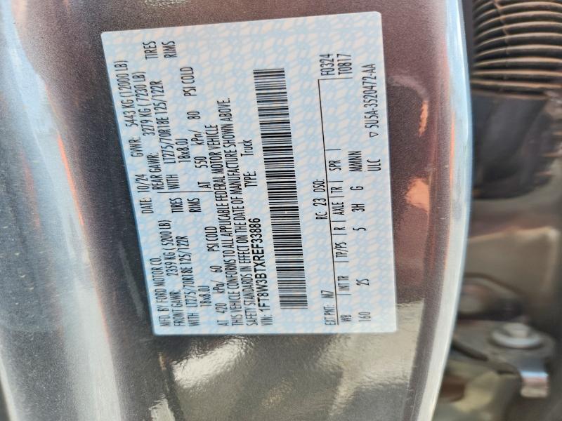 Продаж на аукціоні авто 2024 Ford F350, vin: 1FT8W3BTXREF33886, номер лоту: 63228516