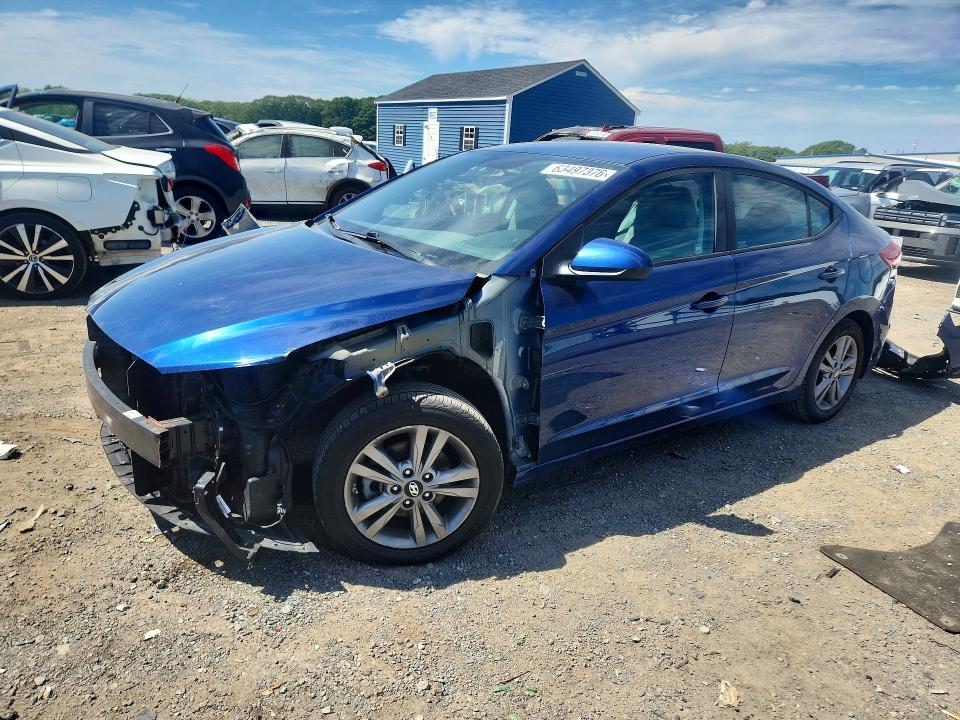 Auction sale of the 2017 Hyundai Elantra, vin: 5NPD84LFXHH005612, lot number: 63497376