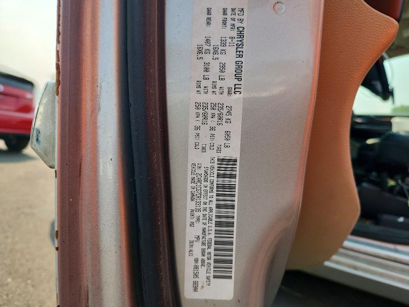 2012 Chrysler Town & Country მანქანა იყიდება აუქციონზე, vin: 2C4RC1CG7CR133135, აუქციონის ნომერი: 63432476