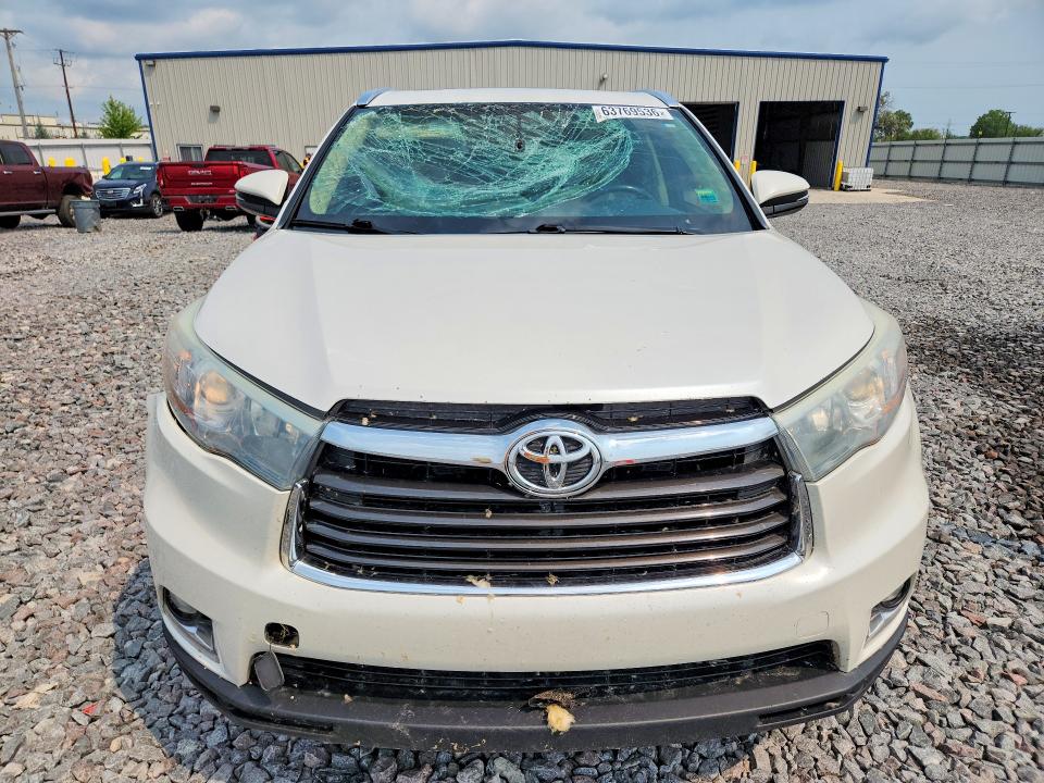 2015 Toyota Highlander მანქანა იყიდება აუქციონზე, vin: 5TDDKRFH1FS220718, აუქციონის ნომერი: 63769536