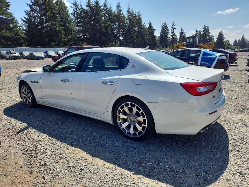 2017 Maserati Quattroporte მანქანა იყიდება აუქციონზე, vin: ZAM56RRLXH1217398, აუქციონის ნომერი: 65540176