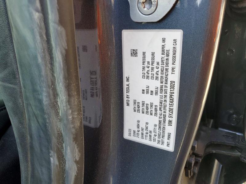 Aukcja sprzedaży 2023 Tesla Model 3, vin: 5YJ3E1EAXPF613020, numer aukcji: 65641006
