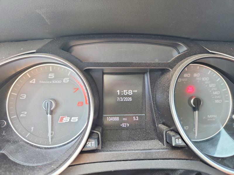 Aukcja sprzedaży 2013 Audi S5, vin: WAUGGAFR2DA014226, numer aukcji: 64334306