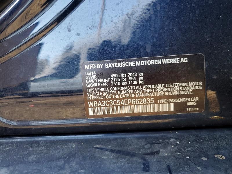 65387486 :رقم المزاد ، WBA3C3C54EP662835 vin ، 2014 Bmw 320 مزاد بيع