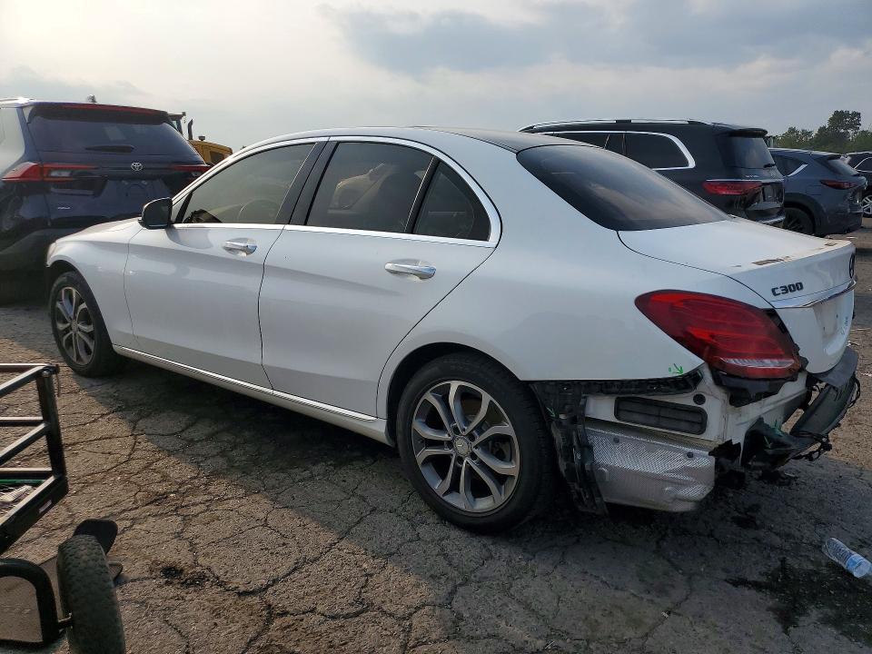 65091866 :رقم المزاد ، 55SWF4KB9FU013983 vin ، 2015 Mercedes-benz C مزاد بيع