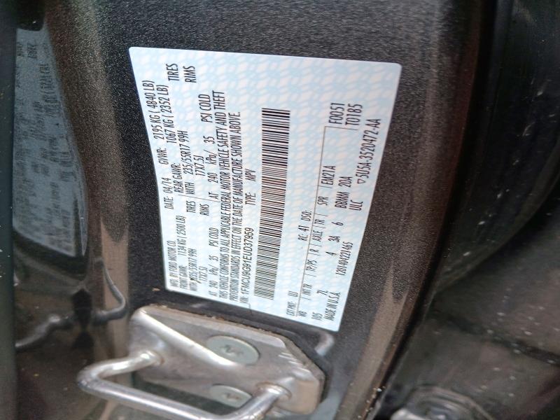 Aukcja sprzedaży 2014 Ford Escape, vin: 1FMCU9G91EUD37959, numer aukcji: 65229426