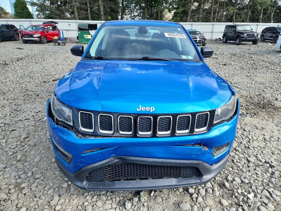 Продаж на аукціоні авто 2020 Jeep Compass, vin: 3C4NJCAB5LT247882, номер лоту: 66654316