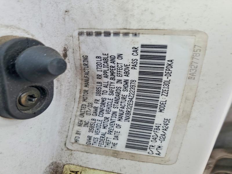 Продажа на аукционе авто 2004 Toyota Corolla, vin: 1NXBR32E94Z223978, номер лота: 65208216