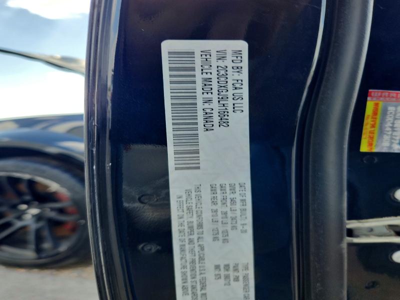 Aukcja sprzedaży 2020 Dodge Charger, vin: 2C3CDXGJ9LH166482, numer aukcji: 66604616