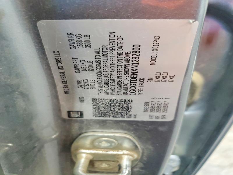 Продажа на аукционе авто 2022 Chevrolet Colorado, vin: 1GCGTDENXN1282800, номер лота: 63847576