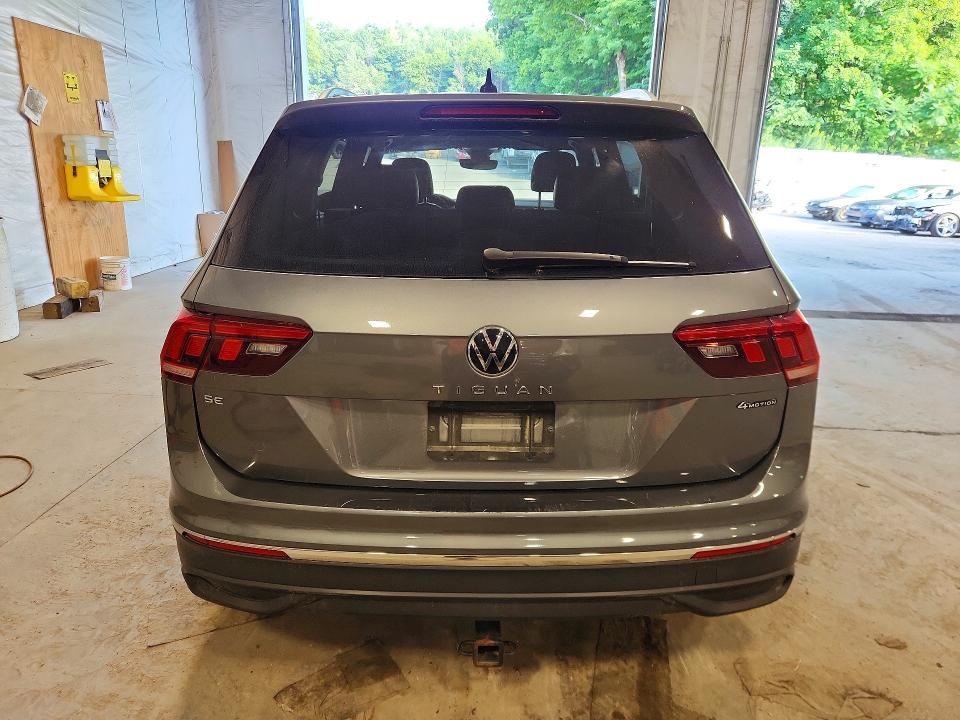 2022 Volkswagen Tiguan მანქანა იყიდება აუქციონზე, vin: 3VV2B7AX4NM005201, აუქციონის ნომერი: 64109886