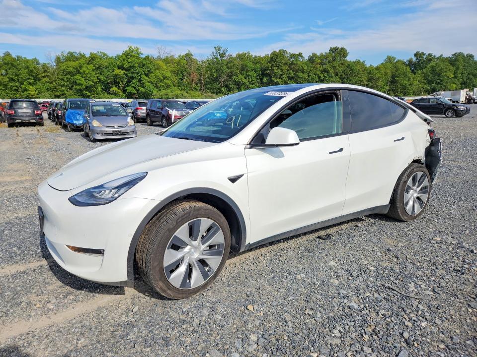 2022 Tesla Model Y მანქანა იყიდება აუქციონზე, vin: 7SAYGDEE6NF486304, აუქციონის ნომერი: 66037286