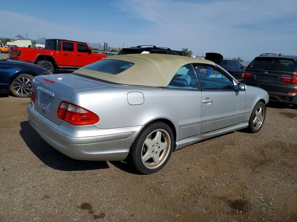 Продажа на аукционе авто 2001 Mercedes-benz Clk, vin: WDBLK70GX1T056443, номер лота: 64768966