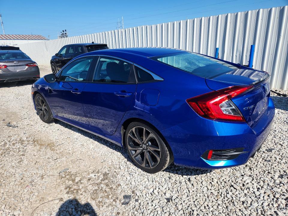 2021 Honda Civic მანქანა იყიდება აუქციონზე, vin: 2HGFC2F83MH554615, აუქციონის ნომერი: 66164396