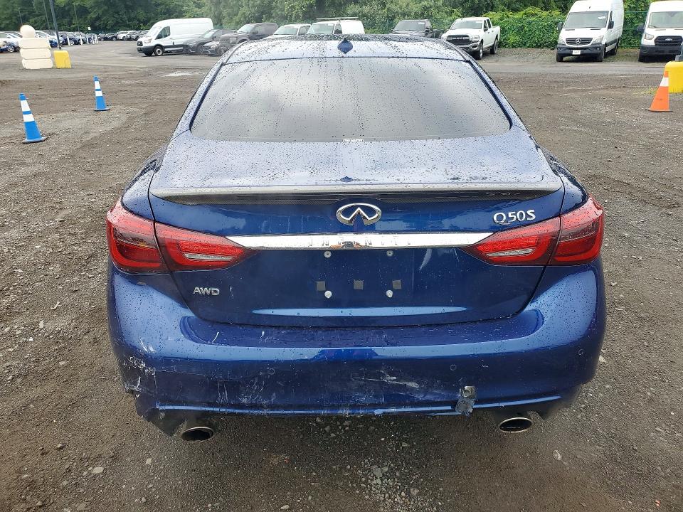 2018 Infiniti Q50 მანქანა იყიდება აუქციონზე, vin: JN1EV7AR1JM432378, აუქციონის ნომერი: 63543466