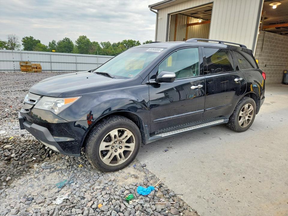 65365006 :رقم المزاد ، 2HNYD28469H520376 vin ، 2009 Acura Mdx مزاد بيع