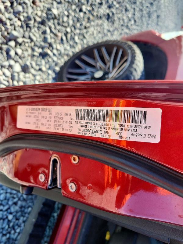 Продажа на аукционе авто 2014 Ram 1500, vin: 3C6RR6KT3EG316168, номер лота: 66283176