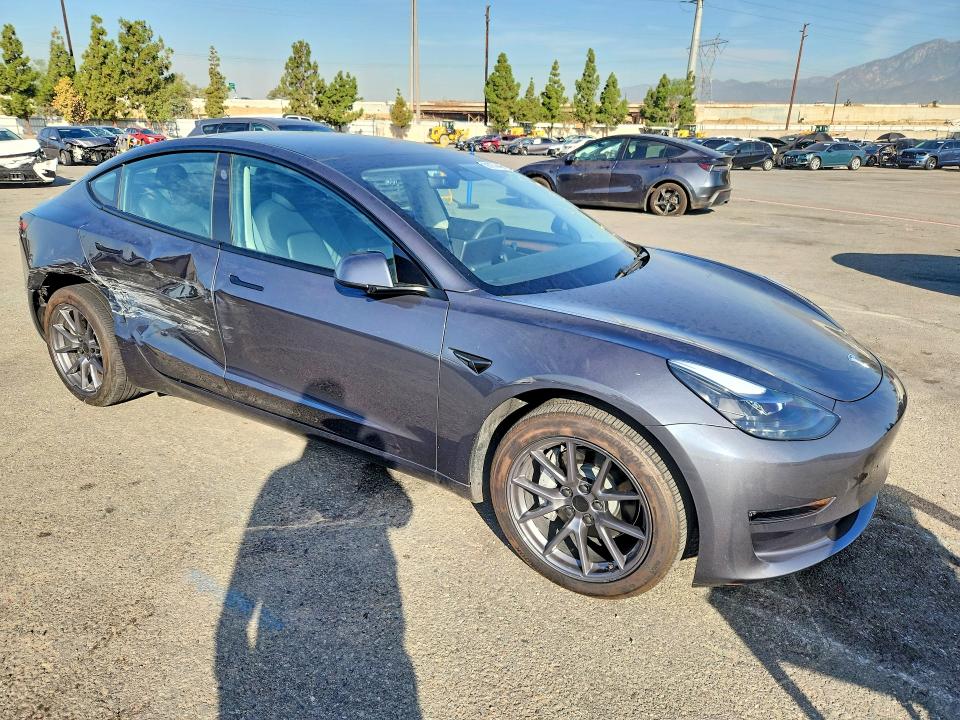 66757446 :رقم المزاد ، 5YJ3E1EB3PF714263 vin ، 2023 Tesla Model 3 مزاد بيع