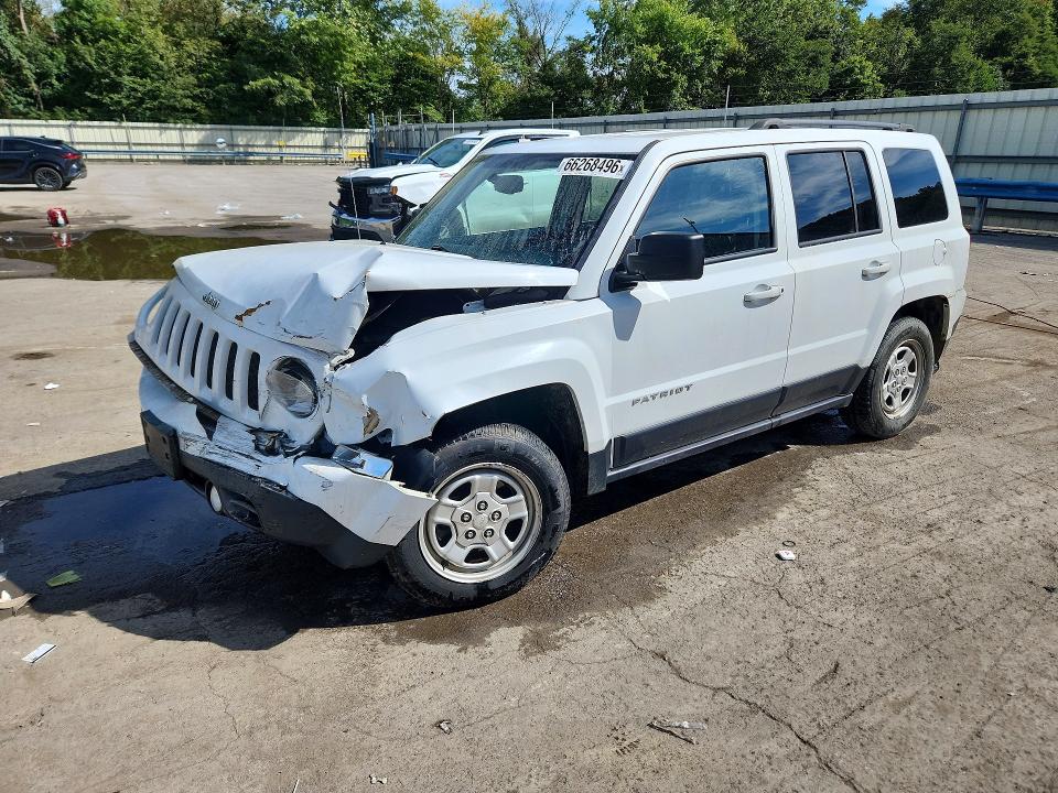 66268496 :رقم المزاد ، 1C4NJPBA2HD150360 vin ، 2017 Jeep Patriot مزاد بيع