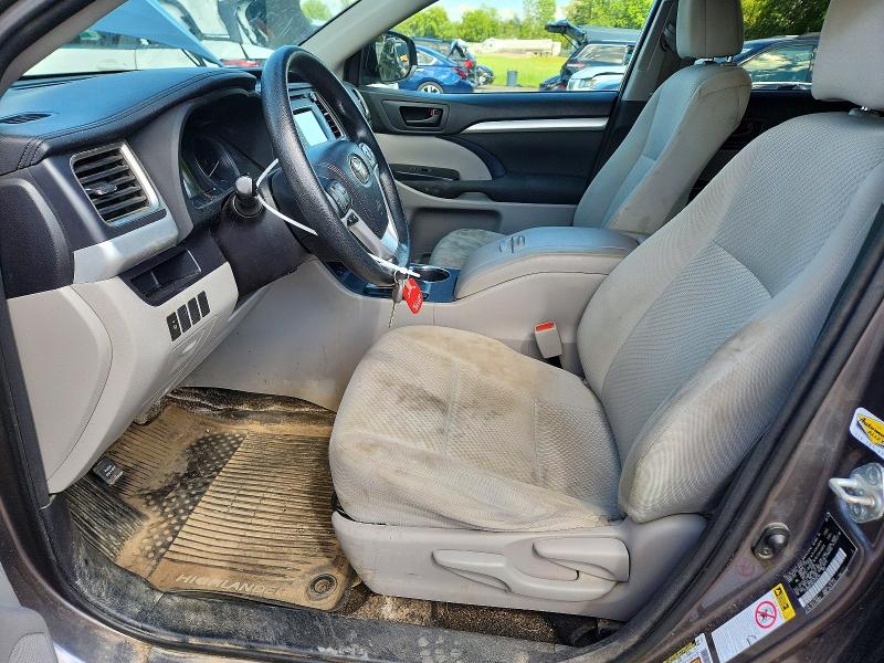 2016 Toyota Highlander მანქანა იყიდება აუქციონზე, vin: 5TDBKRFH6GS336764, აუქციონის ნომერი: 63902516