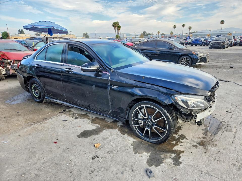 2017 Mercedes-benz C მანქანა იყიდება აუქციონზე, vin: 55SWF6EB3HU195819, აუქციონის ნომერი: 62813916
