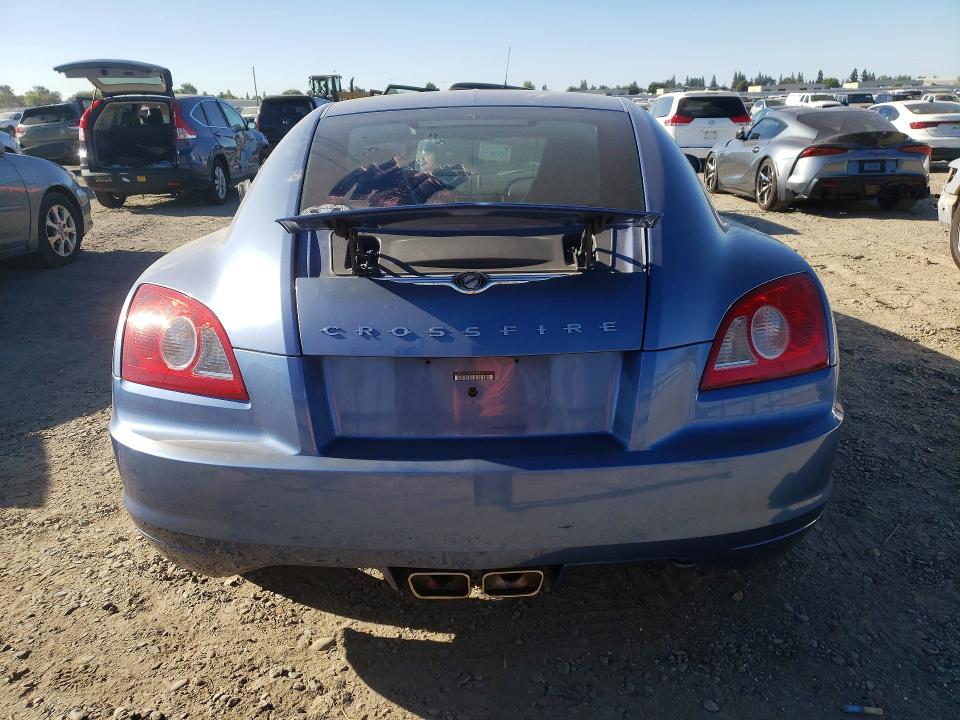 66444646 :رقم المزاد ، 1C3AN69L25X027208 vin ، 2005 Chrysler Crossfire مزاد بيع