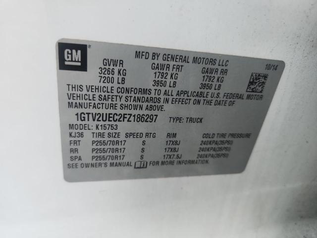 Aukcja sprzedaży 2015 Gmc Sierra, vin: 1GTV2UEC2FZ186297, numer aukcji: 65145146