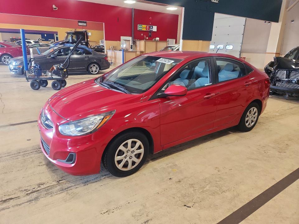 Auction sale of the 2014 Hyundai Accent, vin: KMHCT4AE6EU729802, lot number: 65204256