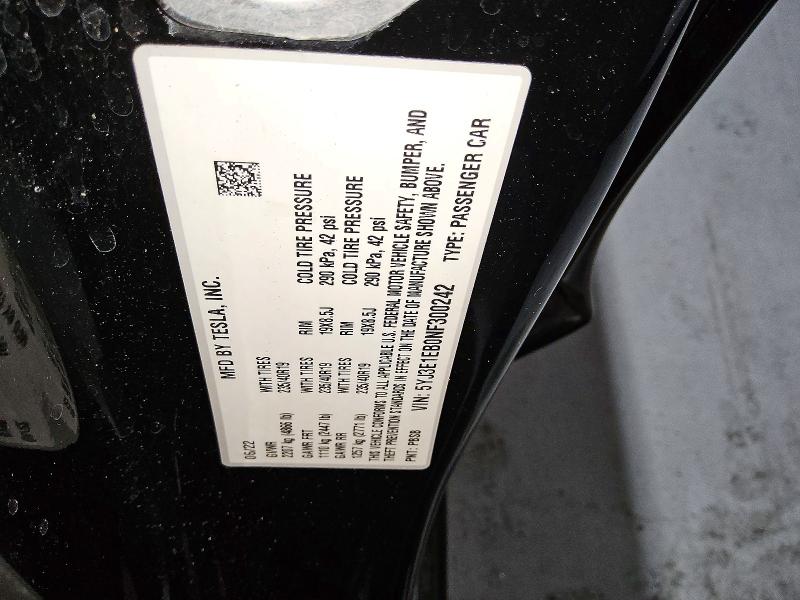 Aukcja sprzedaży 2022 Tesla Model 3, vin: 5YJ3E1EB0NF300242, numer aukcji: 65746456