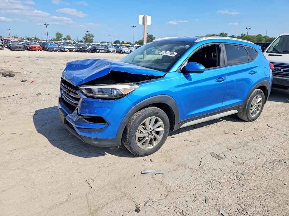 66188706 :رقم المزاد ، KM8J33A41JU692645 vin ، 2018 Hyundai Tucson مزاد بيع