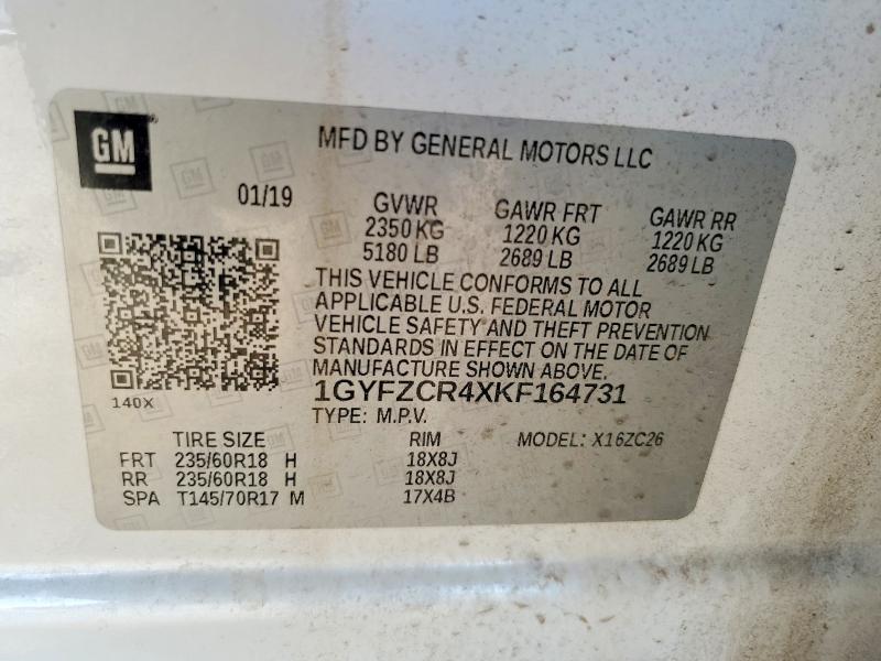 Aukcja sprzedaży 2019 Cadillac Xt4, vin: 1GYFZCR4XKF164731, numer aukcji: 65404116