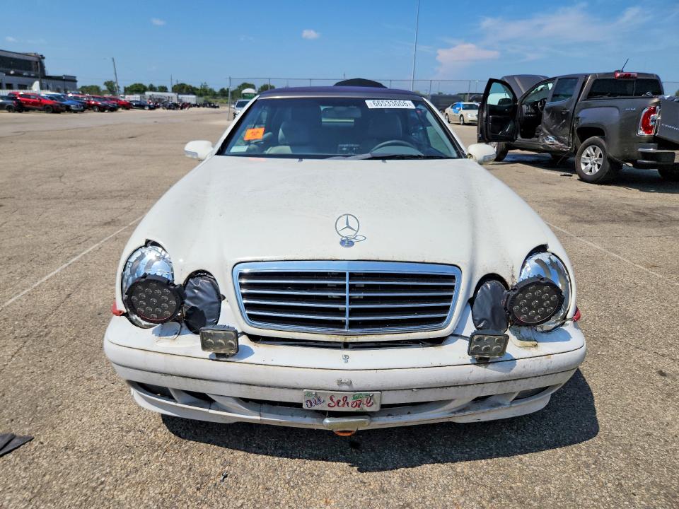 2003 Mercedes-benz Clk მანქანა იყიდება აუქციონზე, vin: WDBLK65G23T141332, აუქციონის ნომერი: 66533006