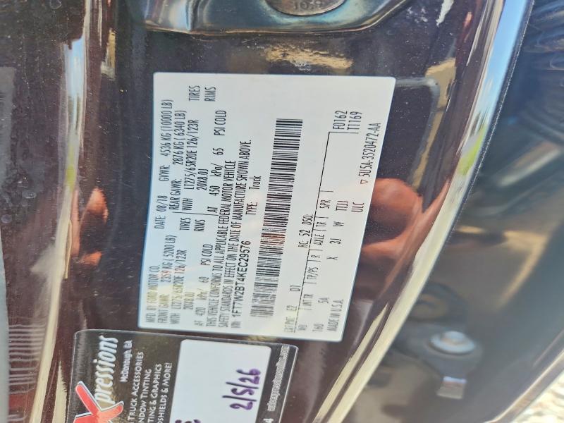 Продажа на аукционе авто 2019 Ford F250, vin: 1FT7W2BT4KEC29576, номер лота: 65653376