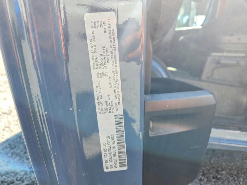 Продаж на аукціоні авто 2020 Ram Promaster 3500, vin: 3C6URVJG8LE139750, номер лоту: 65391256