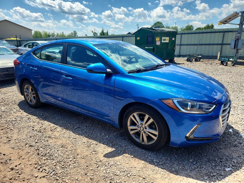 Продаж на аукціоні авто 2017 Hyundai Elantra, vin: 5NPD84LF7HH128655, номер лоту: 63850416