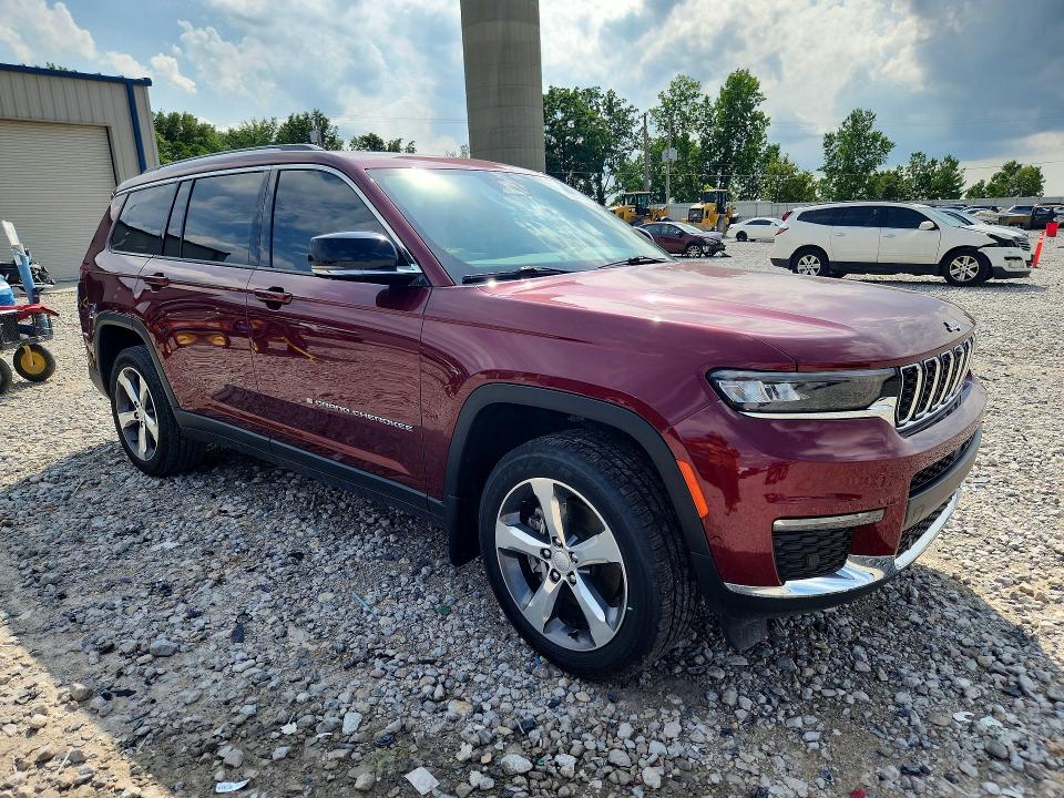 65726556 :رقم المزاد ، 1C4RJKBG5M8132981 vin ، 2021 Jeep Grand Cherokee مزاد بيع