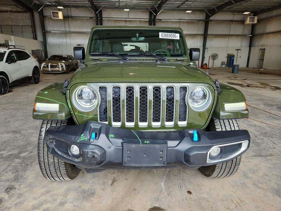 63869086 :رقم المزاد ، 1C4JJXP60PW553565 vin ، 2023 Jeep Wrangler مزاد بيع