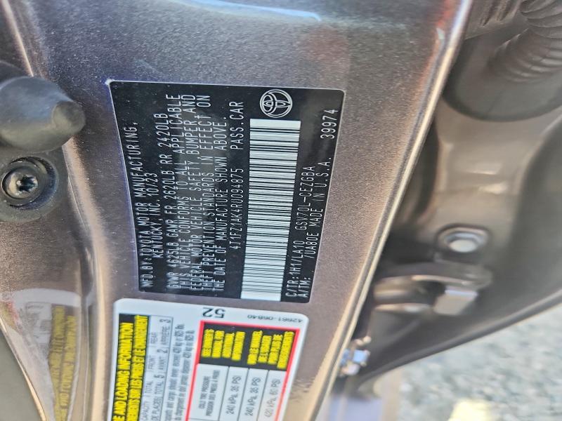 Aukcja sprzedaży 2024 Toyota Camry, vin: 4T1FZ1AK4RU094875, numer aukcji: 66962066