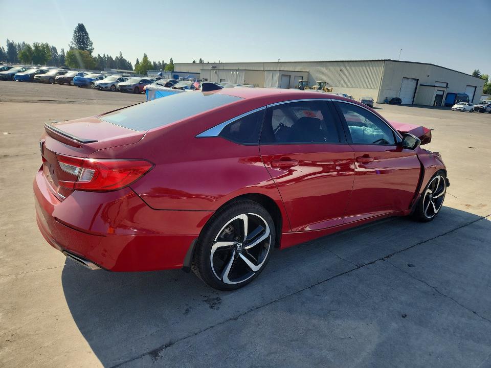 Aukcja sprzedaży 2021 Honda Accord, vin: 1HGCV1F48MA119141, numer aukcji: 65235656