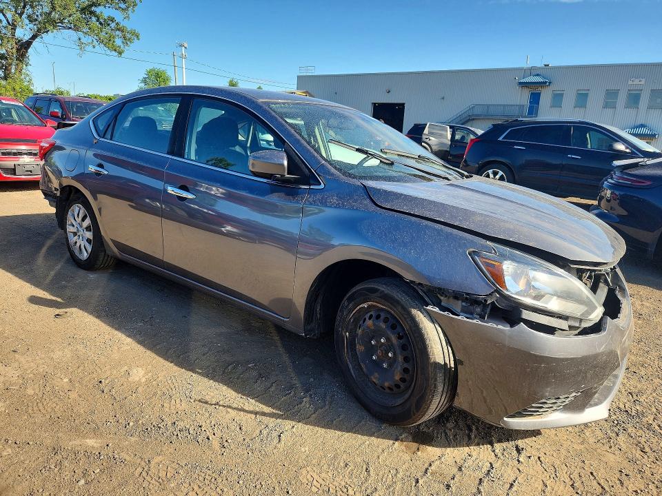 65006146 :رقم المزاد ، 3N1AB7AP5JY254526 vin ، 2018 Nissan Sentra مزاد بيع