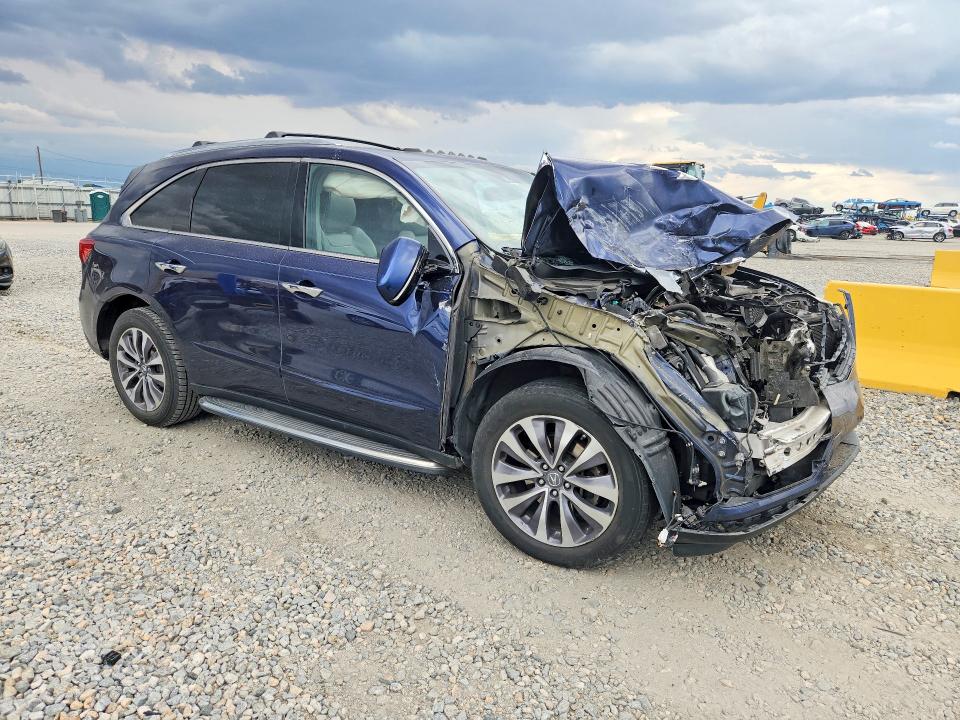65457556 :رقم المزاد ، 5FRYD4H45EB004655 vin ، 2014 Acura Mdx مزاد بيع