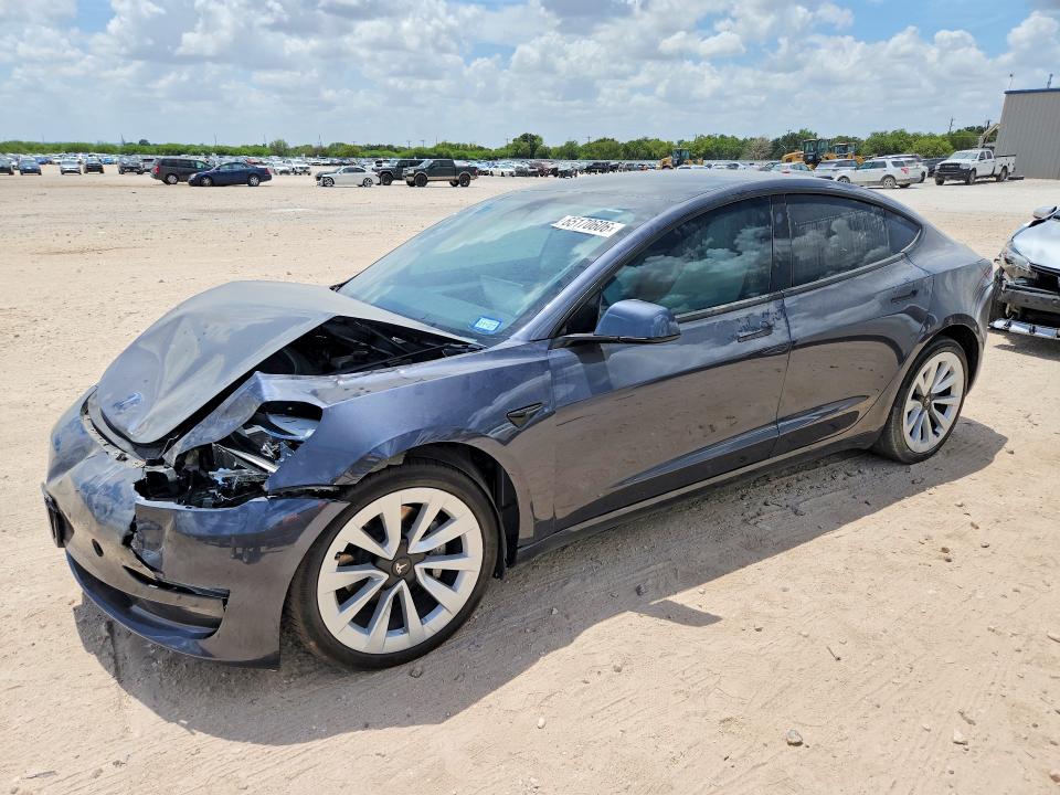 65170606 :رقم المزاد ، 5YJ3E1EA2PF671901 vin ، 2023 Tesla Model 3 مزاد بيع