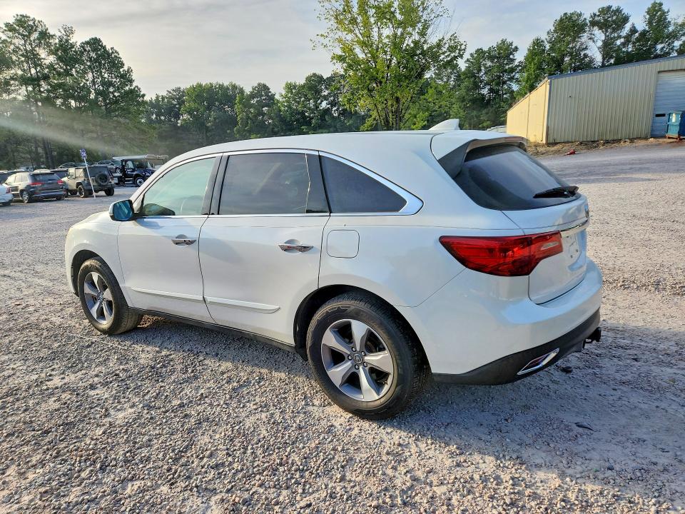 2014 Acura Mdx მანქანა იყიდება აუქციონზე, vin: 5FRYD4H2XEB004780, აუქციონის ნომერი: 65266016